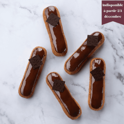 Eclair au chocolat.